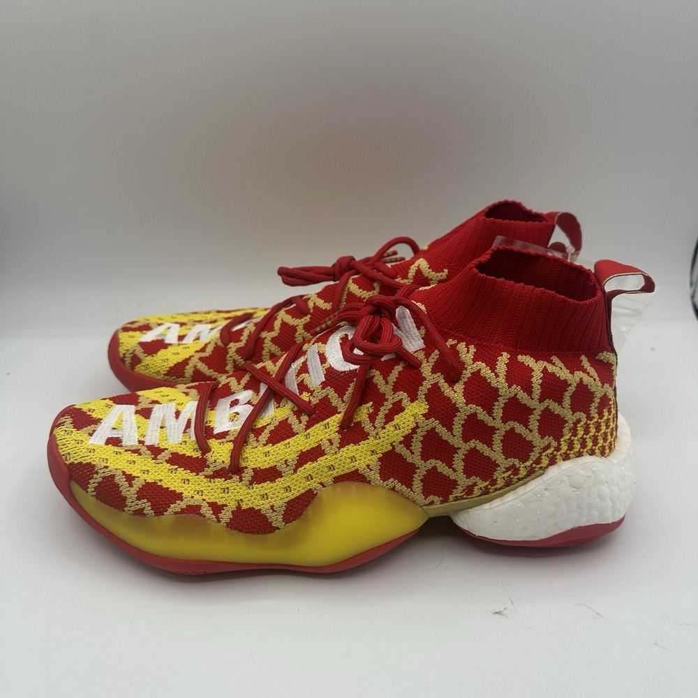 Adidas Pharrell x Crazy BYW Chinese New Year Sneakers Mens 10 Ambition EE8688 - Picture 6 of 12
